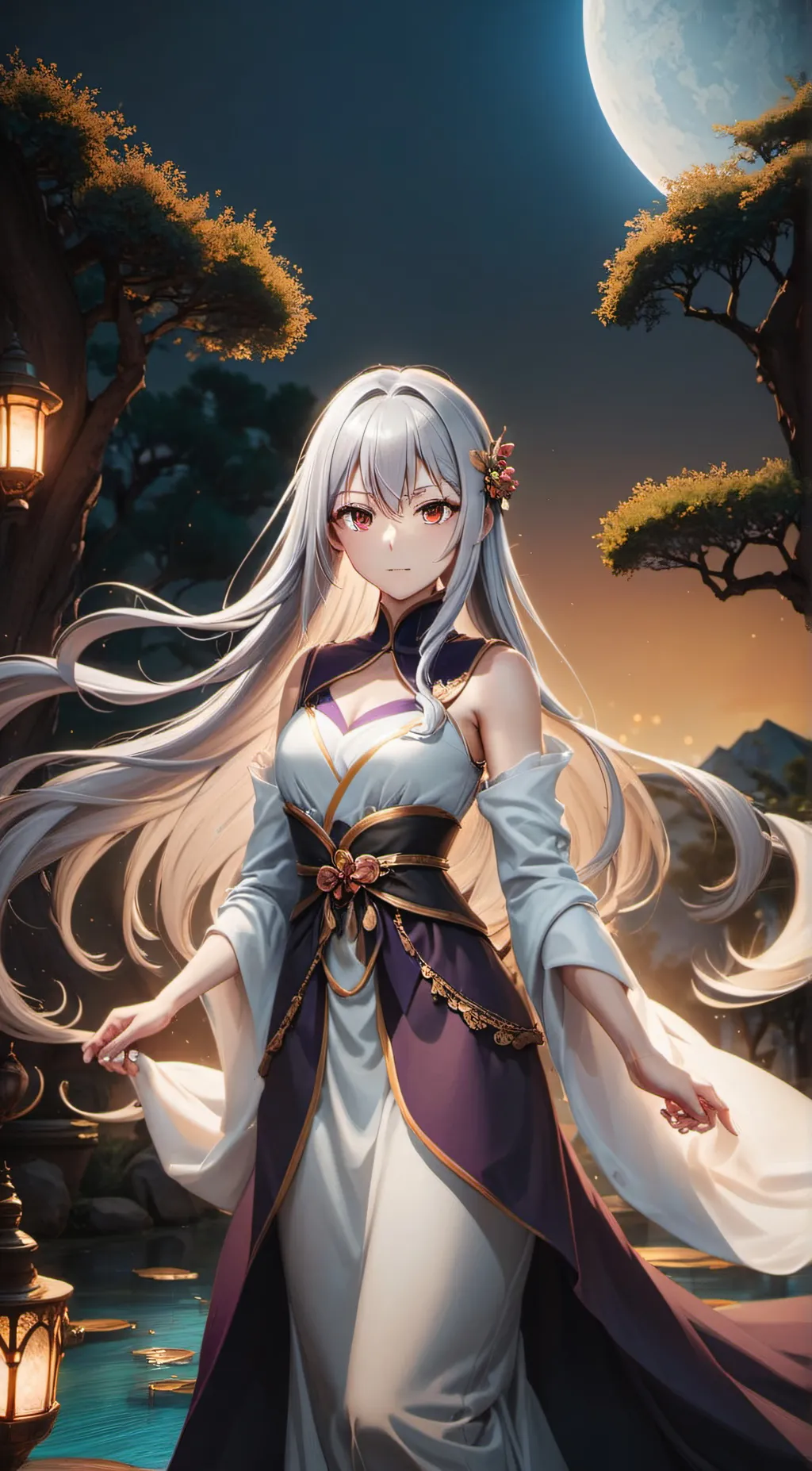 ai character: Lyla  background