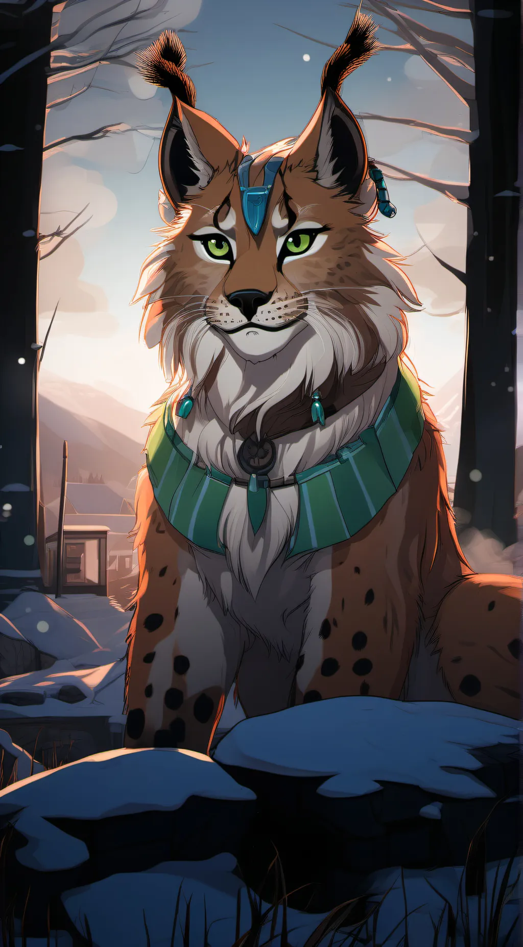 ai character: Sketch background