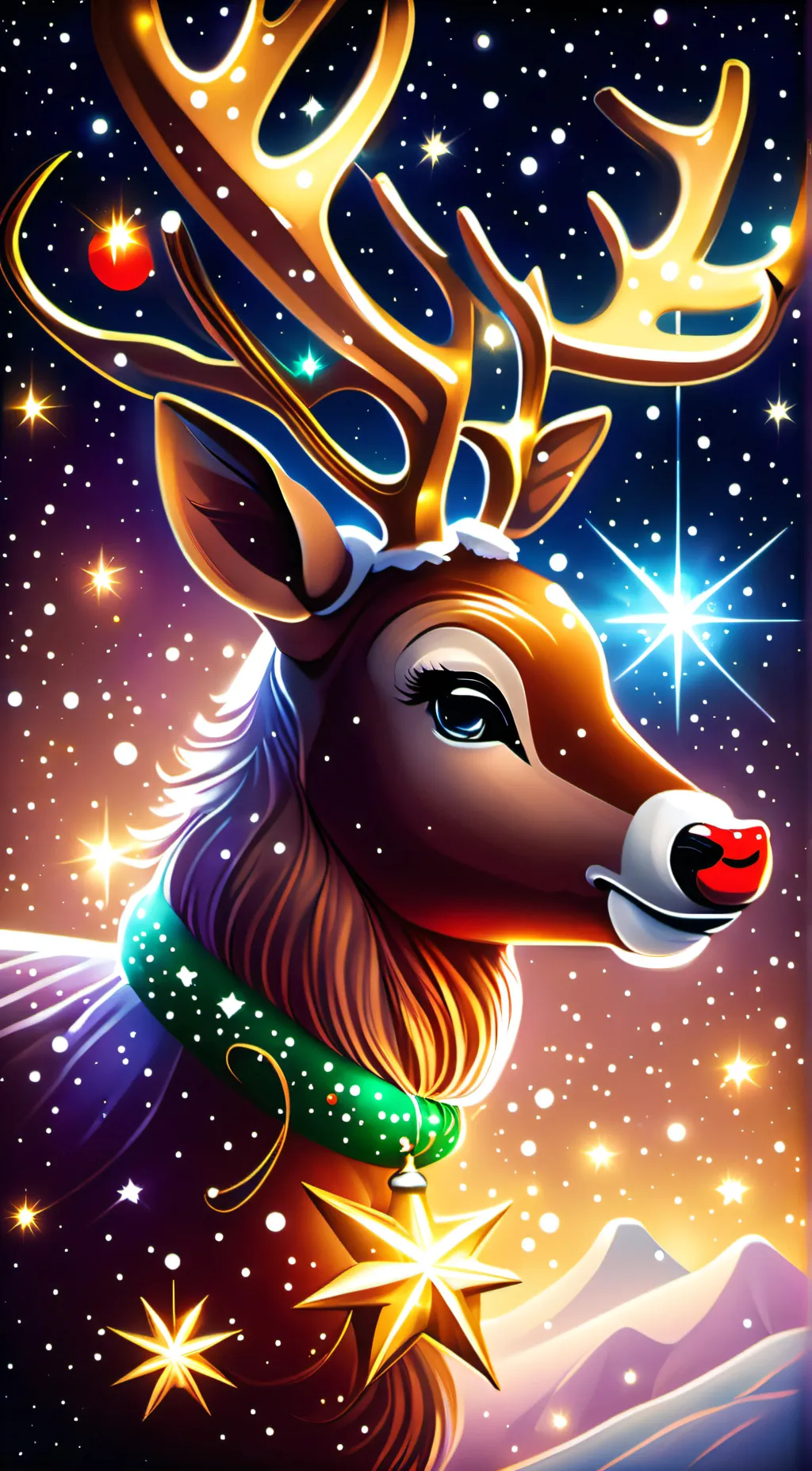 ai character: Rudolph background