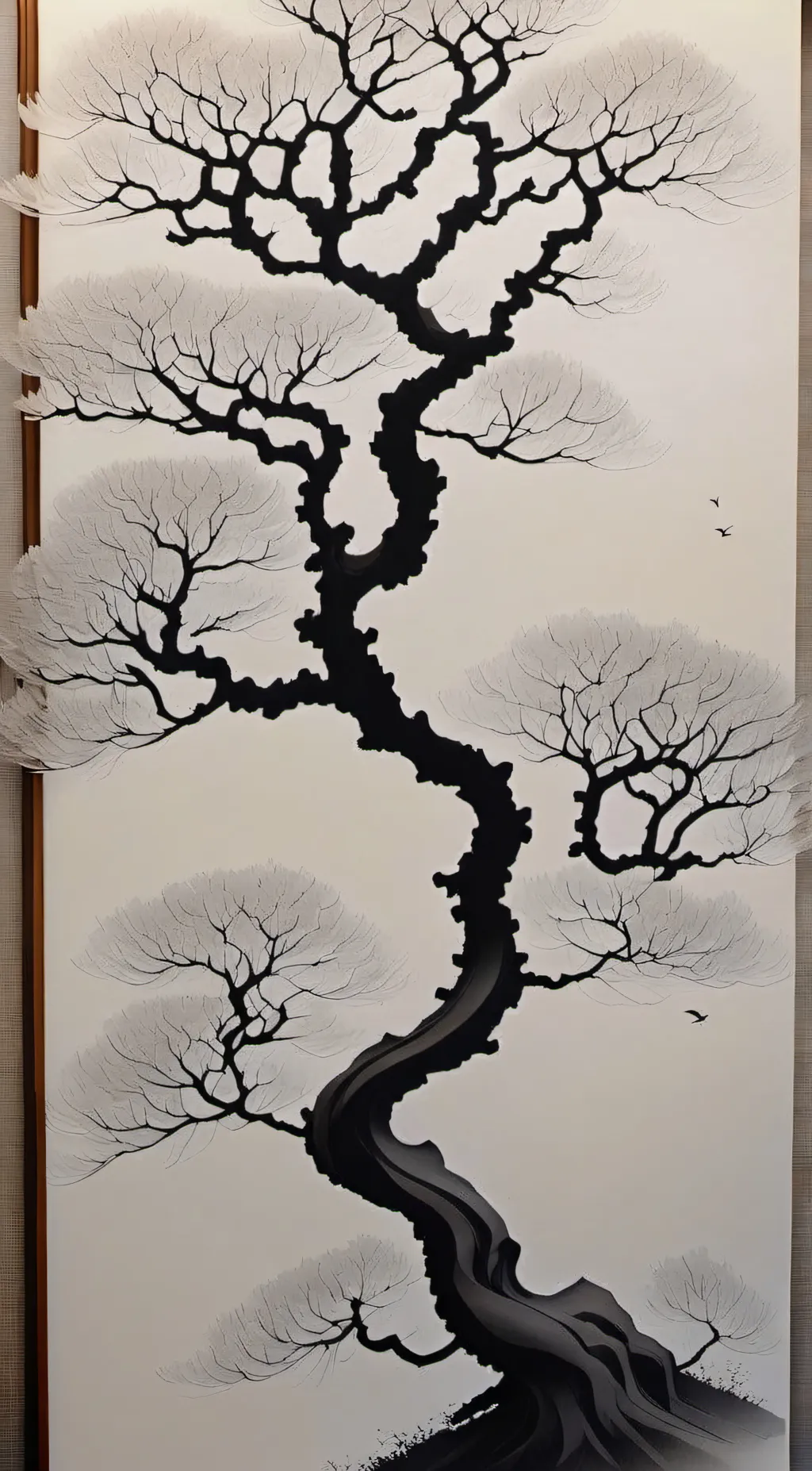 ai character: Tree background