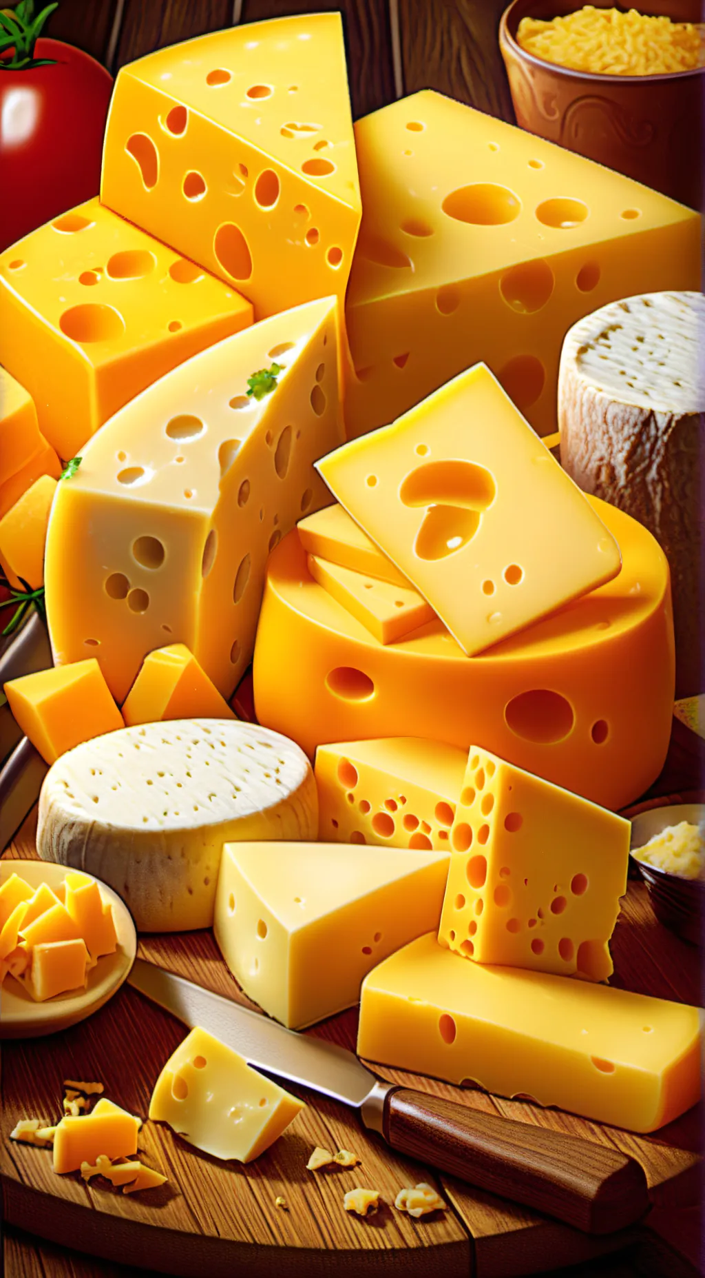 ai character: Mr Cheese background