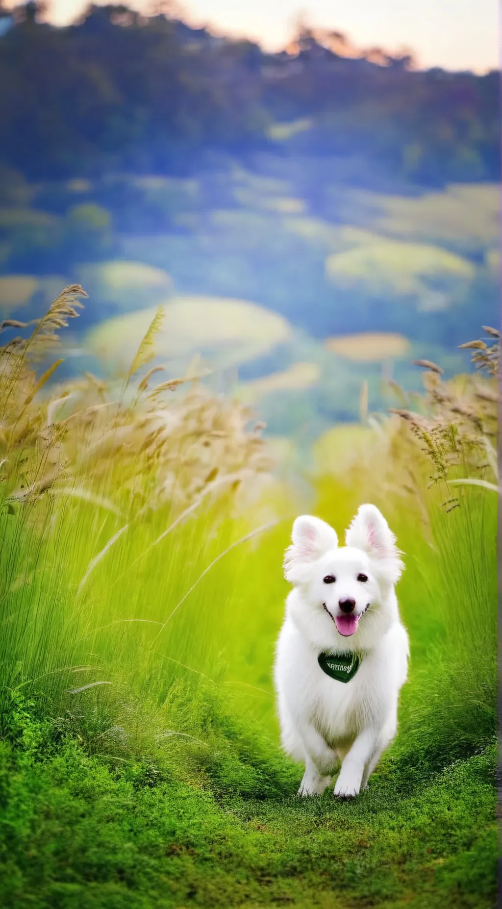 ai character: snowball the dog background