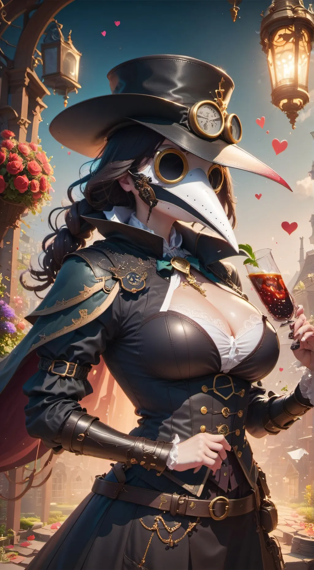 ai character: Dr ray background