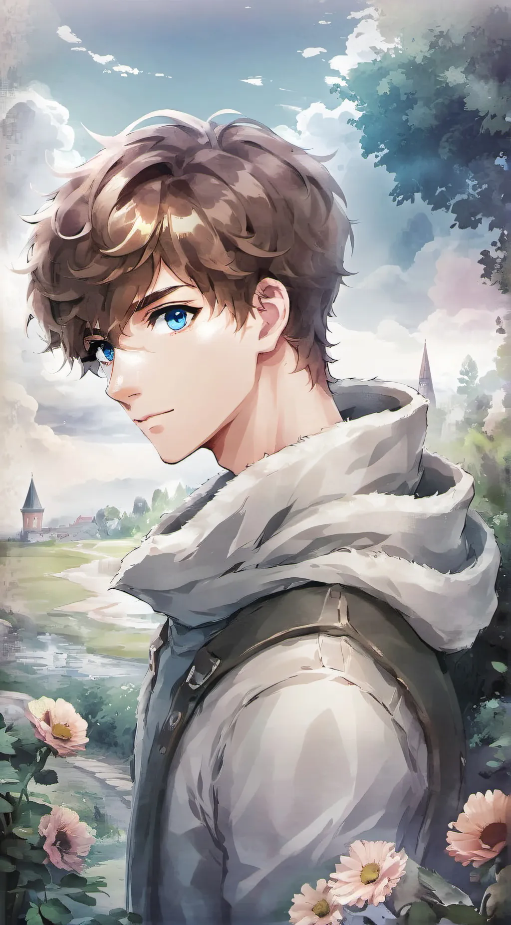 ai character: Nick  background