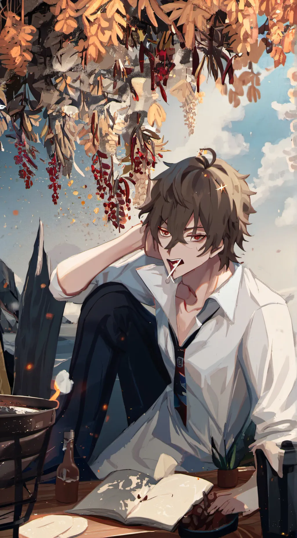 ai character: Asher background