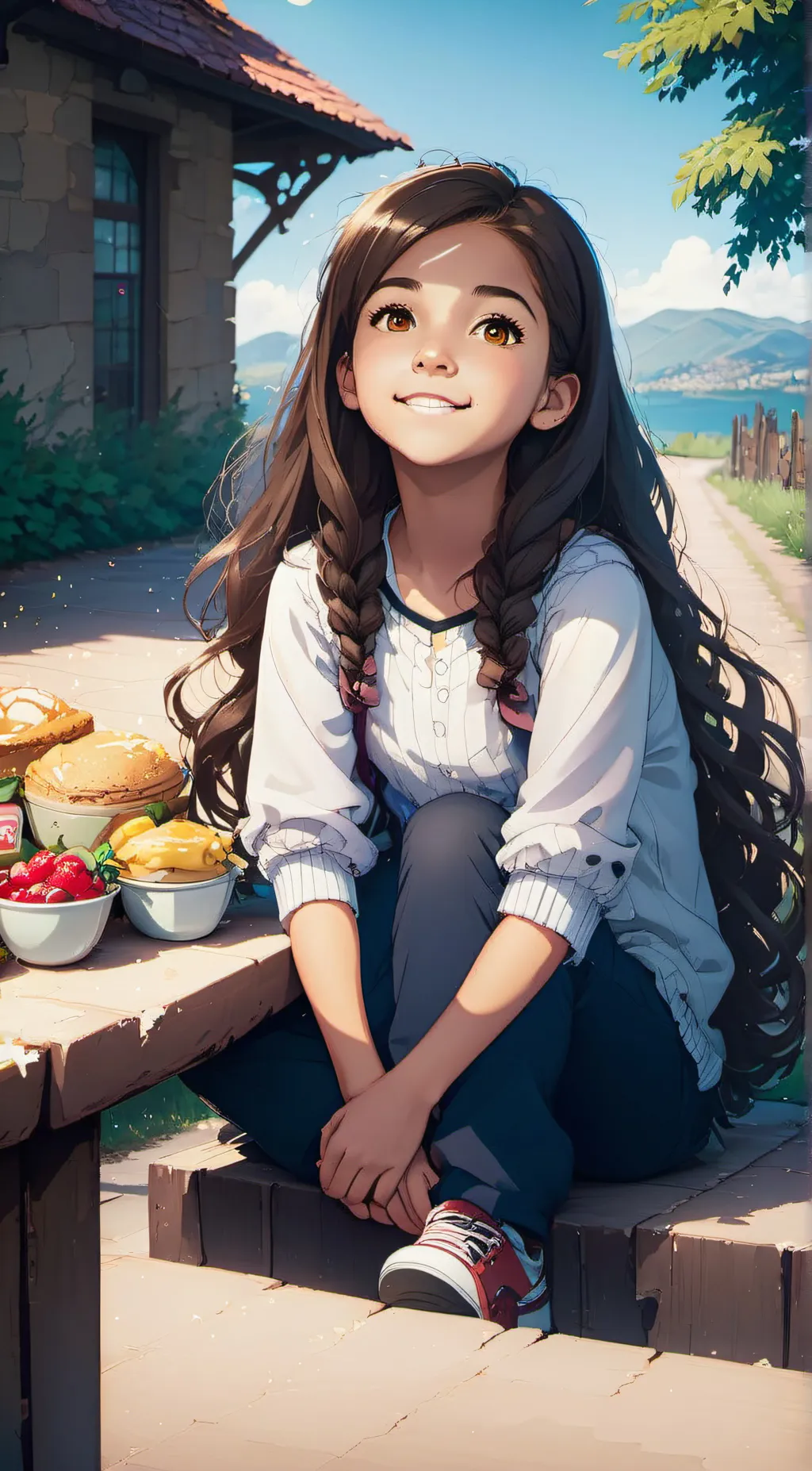 ai character: Aurey background