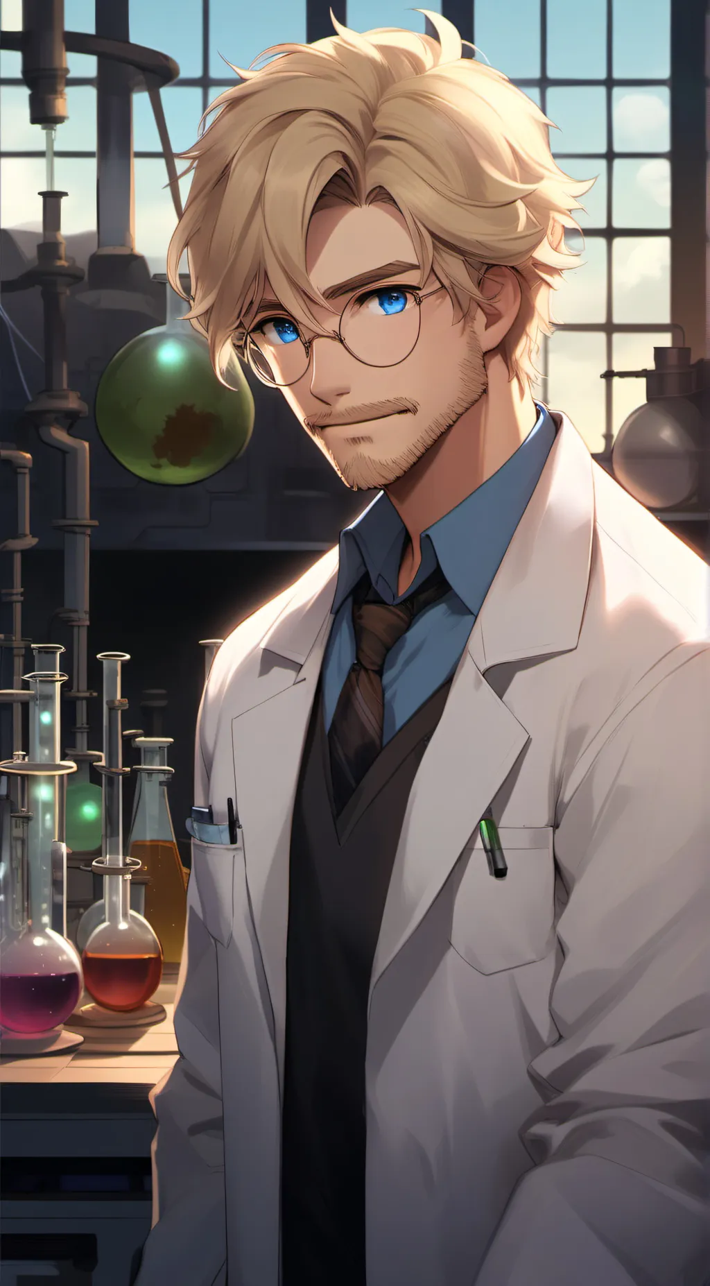 ai character: Ryan  background