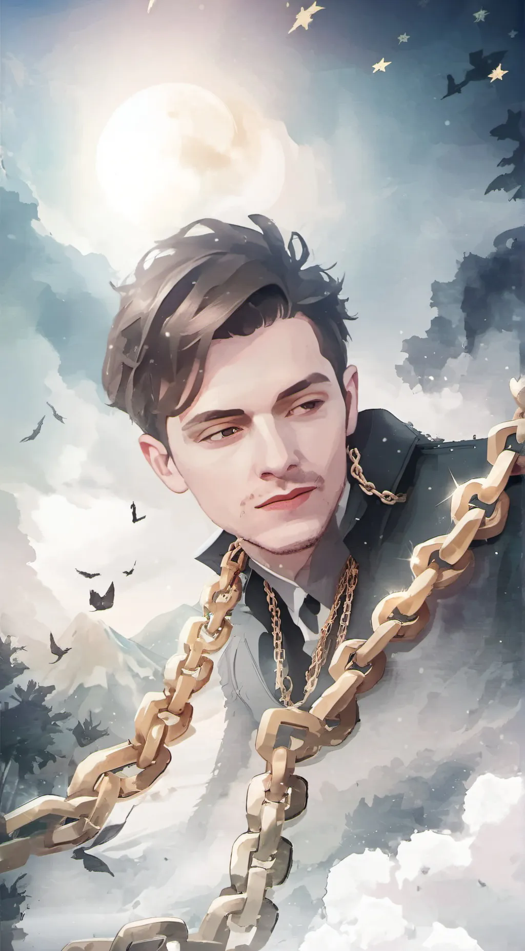 ai character: Conner Price background