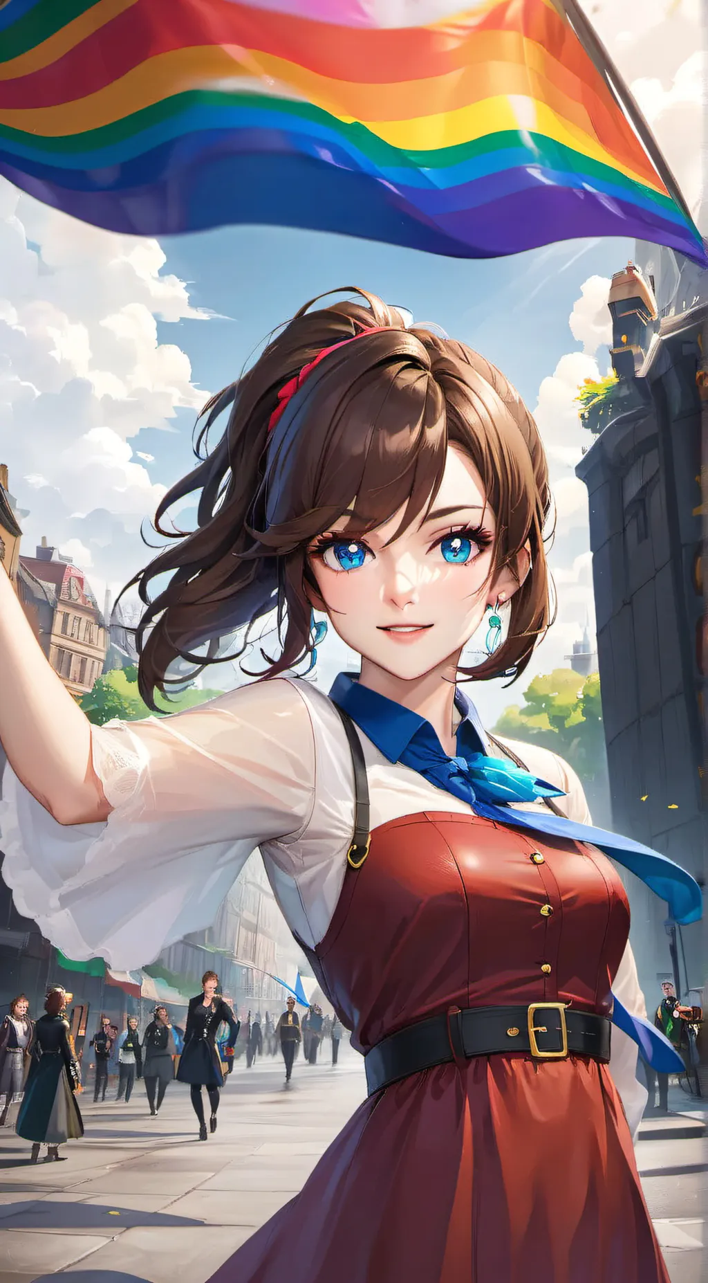 ai character: kim background