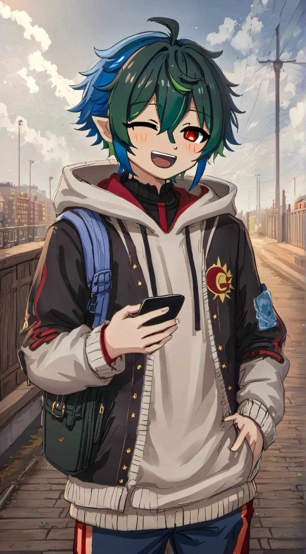 ai character: Mui Meon background