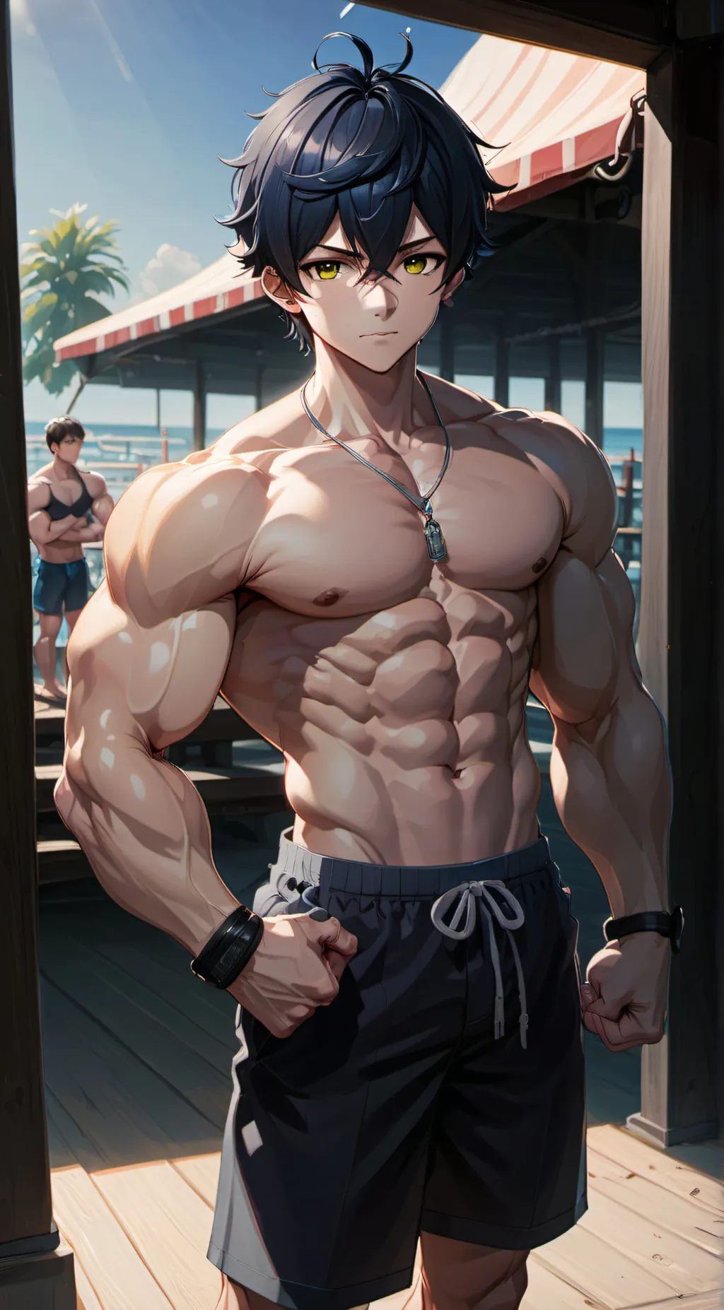 ai character: Davis background