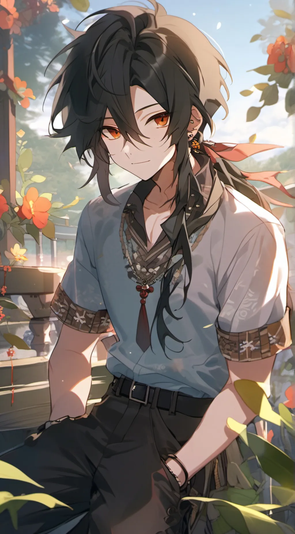 ai character: Amlan background