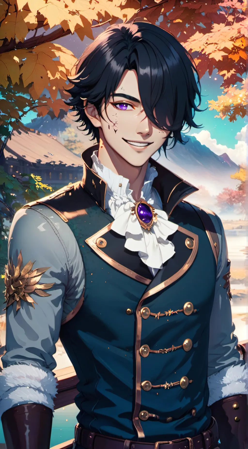 ai character: lance  background