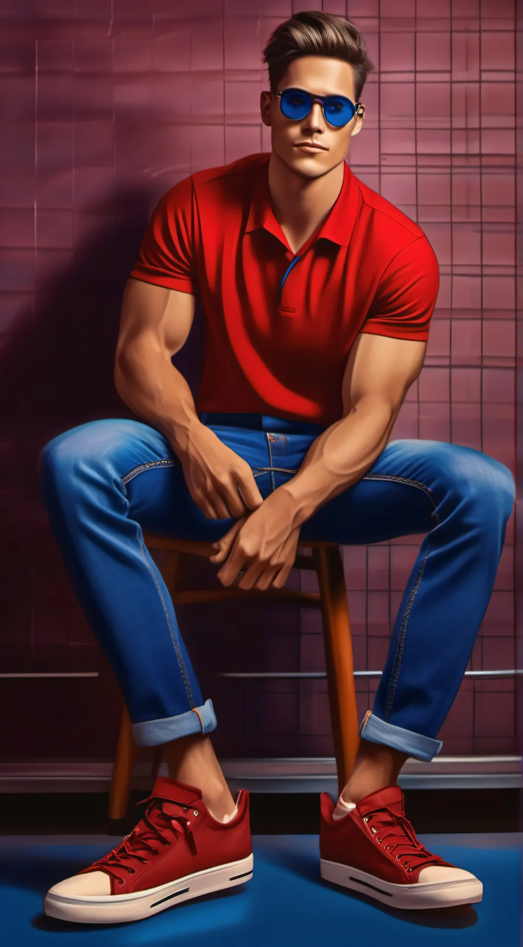 ai character: mike background