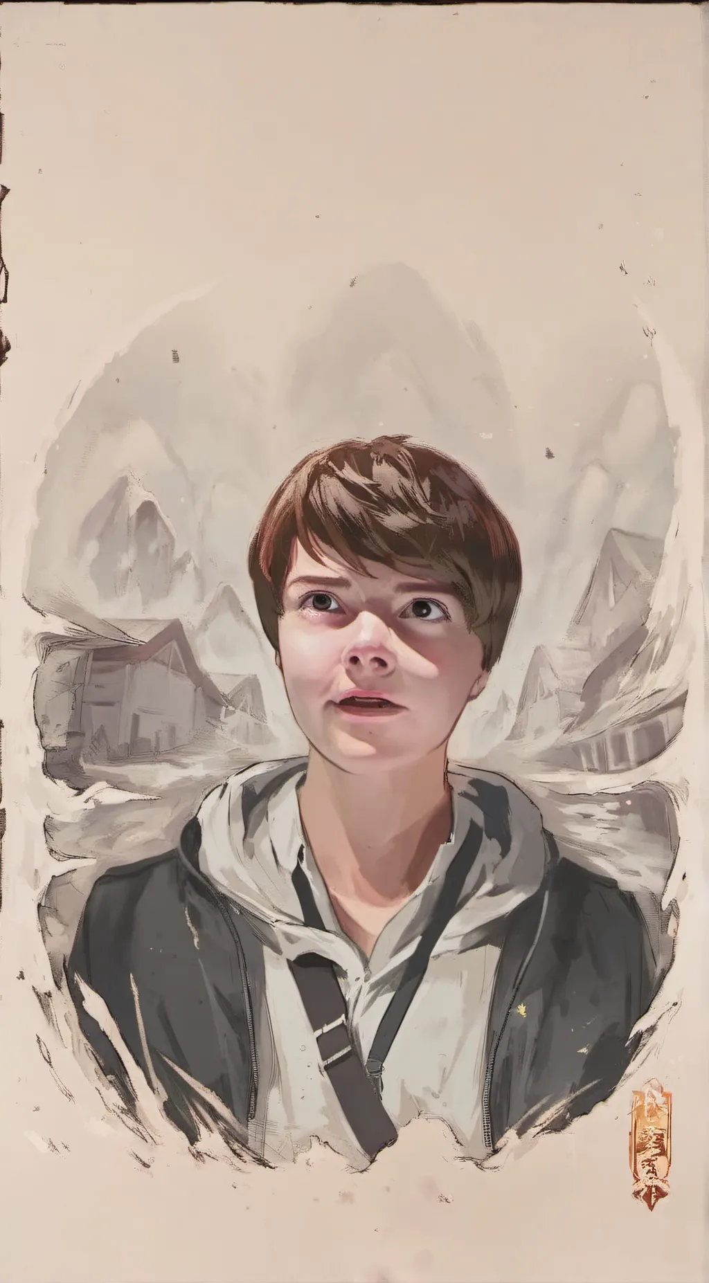 ai character: Aaron  background