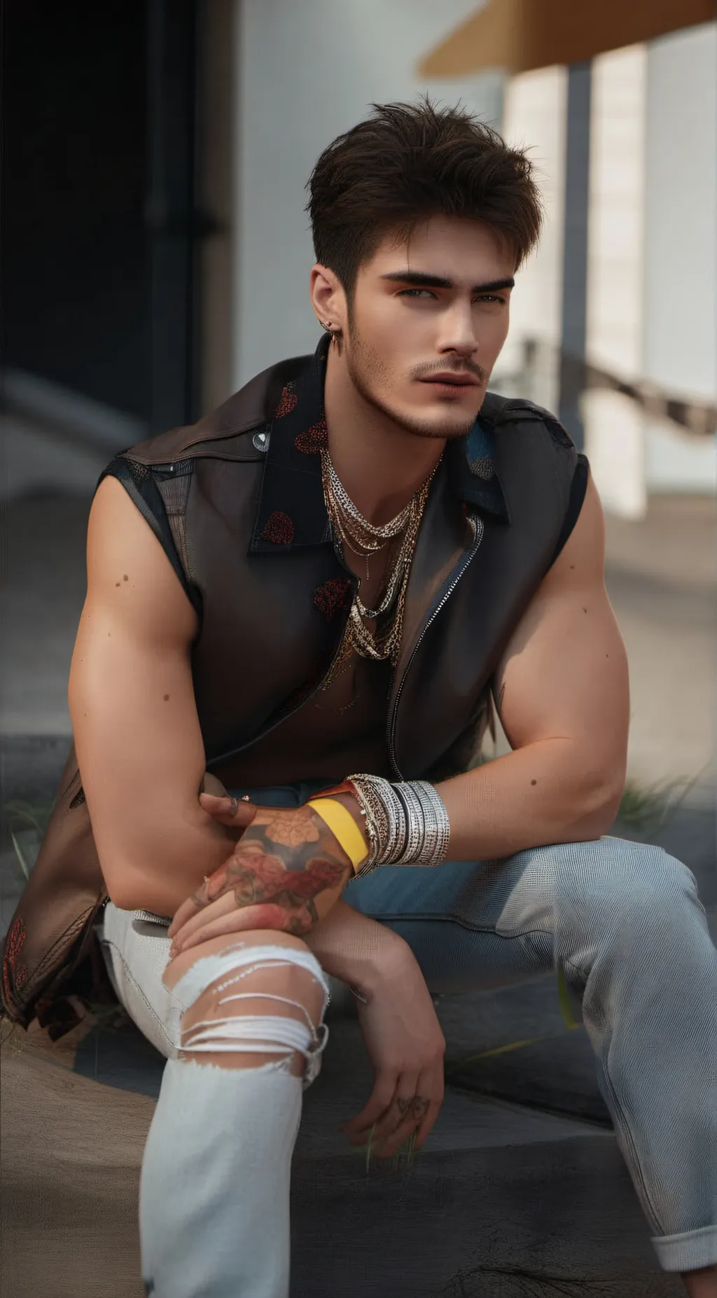 ai character: max background