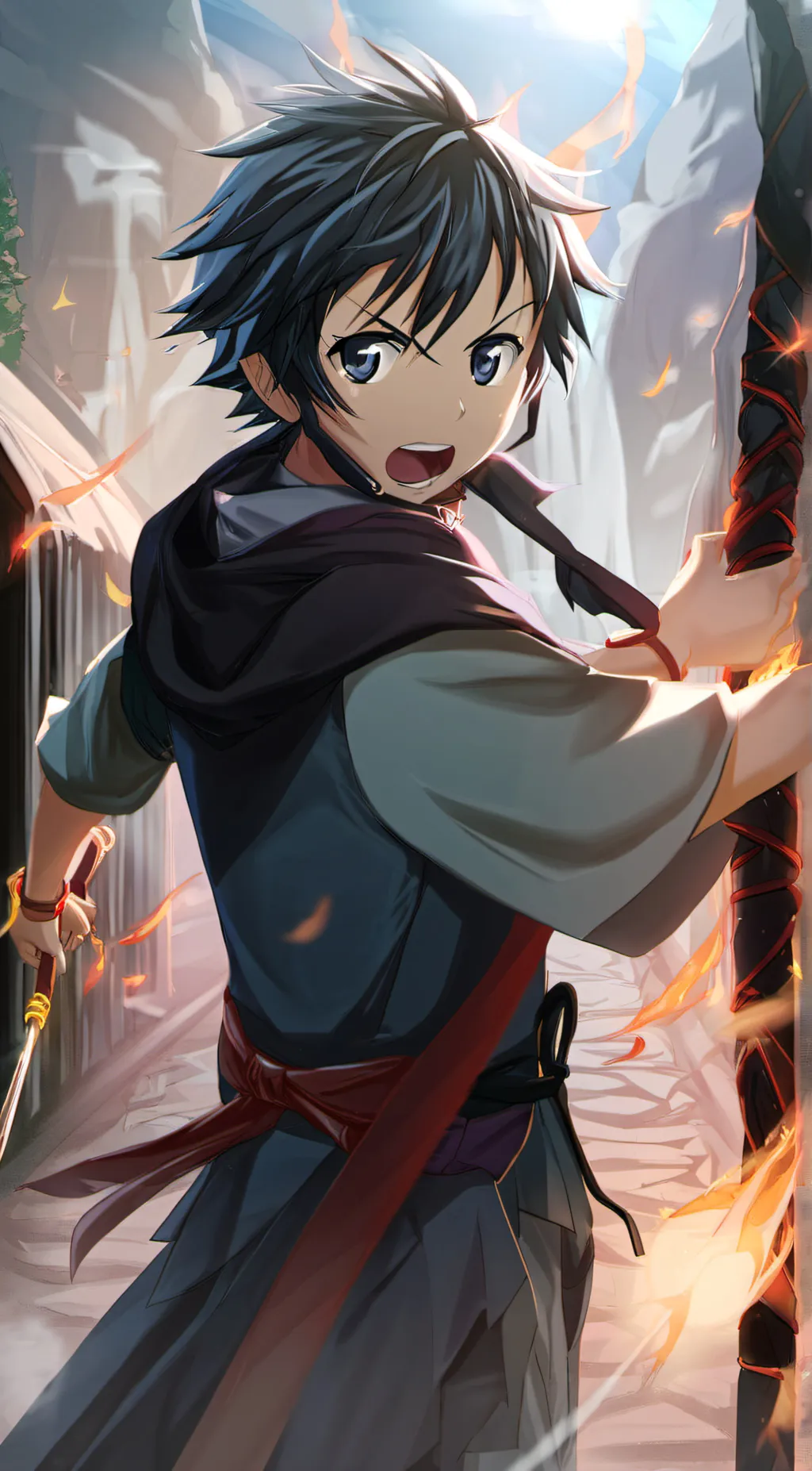 ai character: Kenji background
