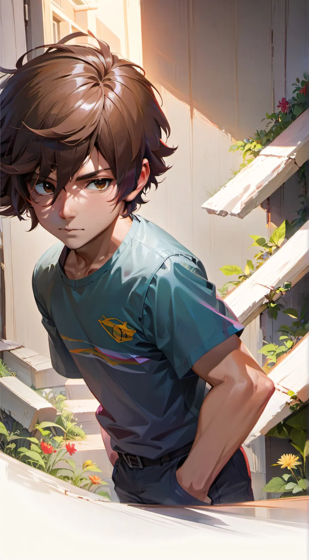 ai character: Mike background