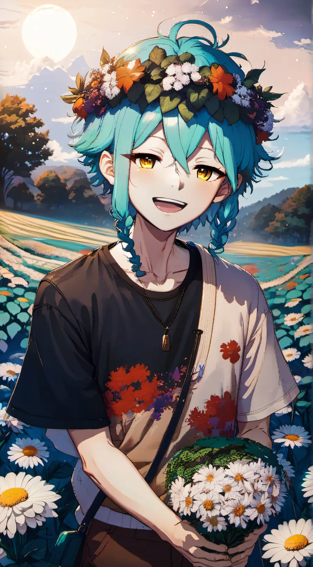 ai character: •°Basil°• background