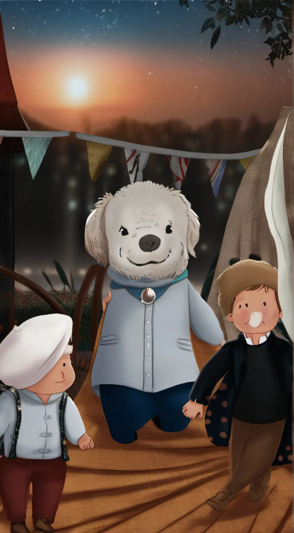 ai character: Cimarron  background