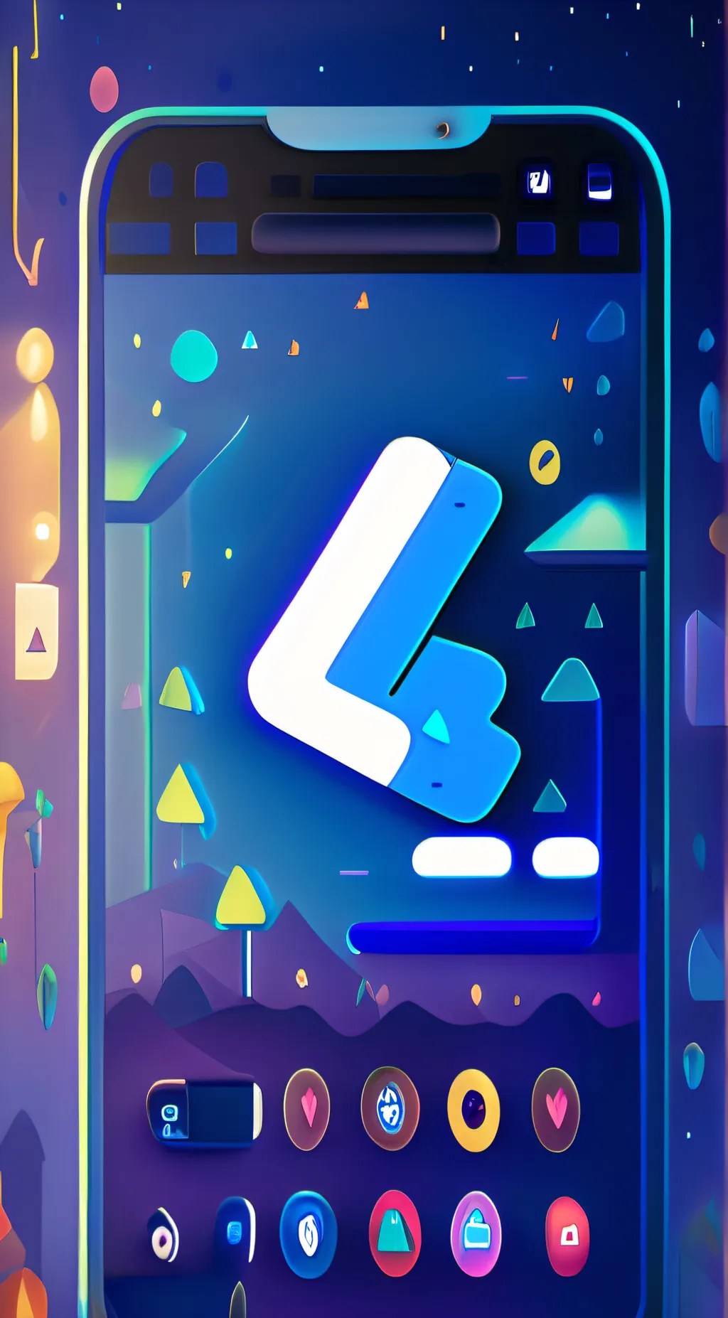 ai character: Follow background