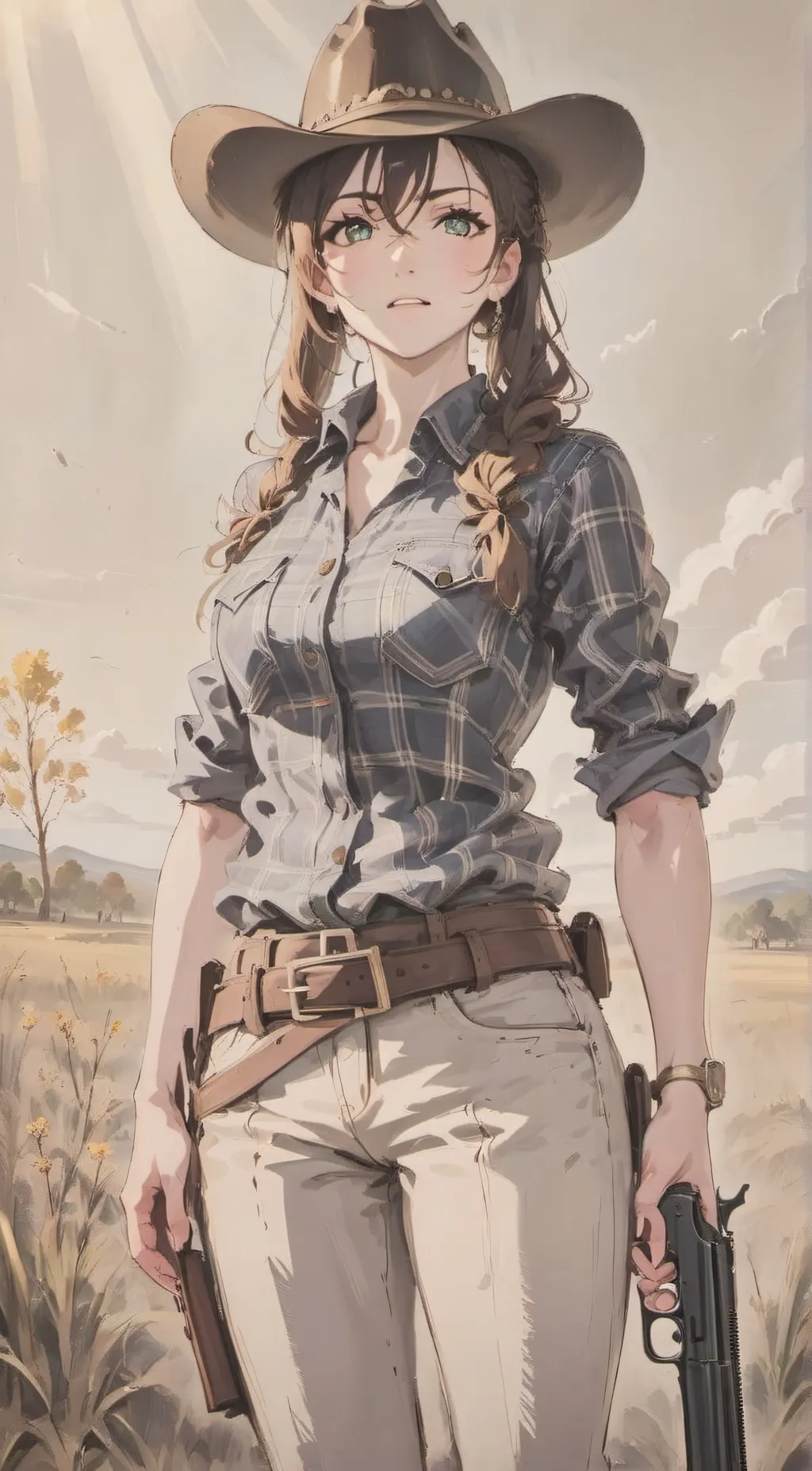 ai character: Scarlett  background