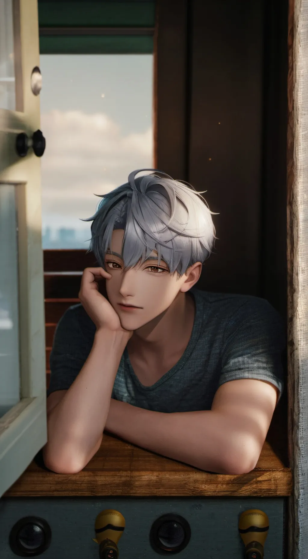 ai character: MANNY background