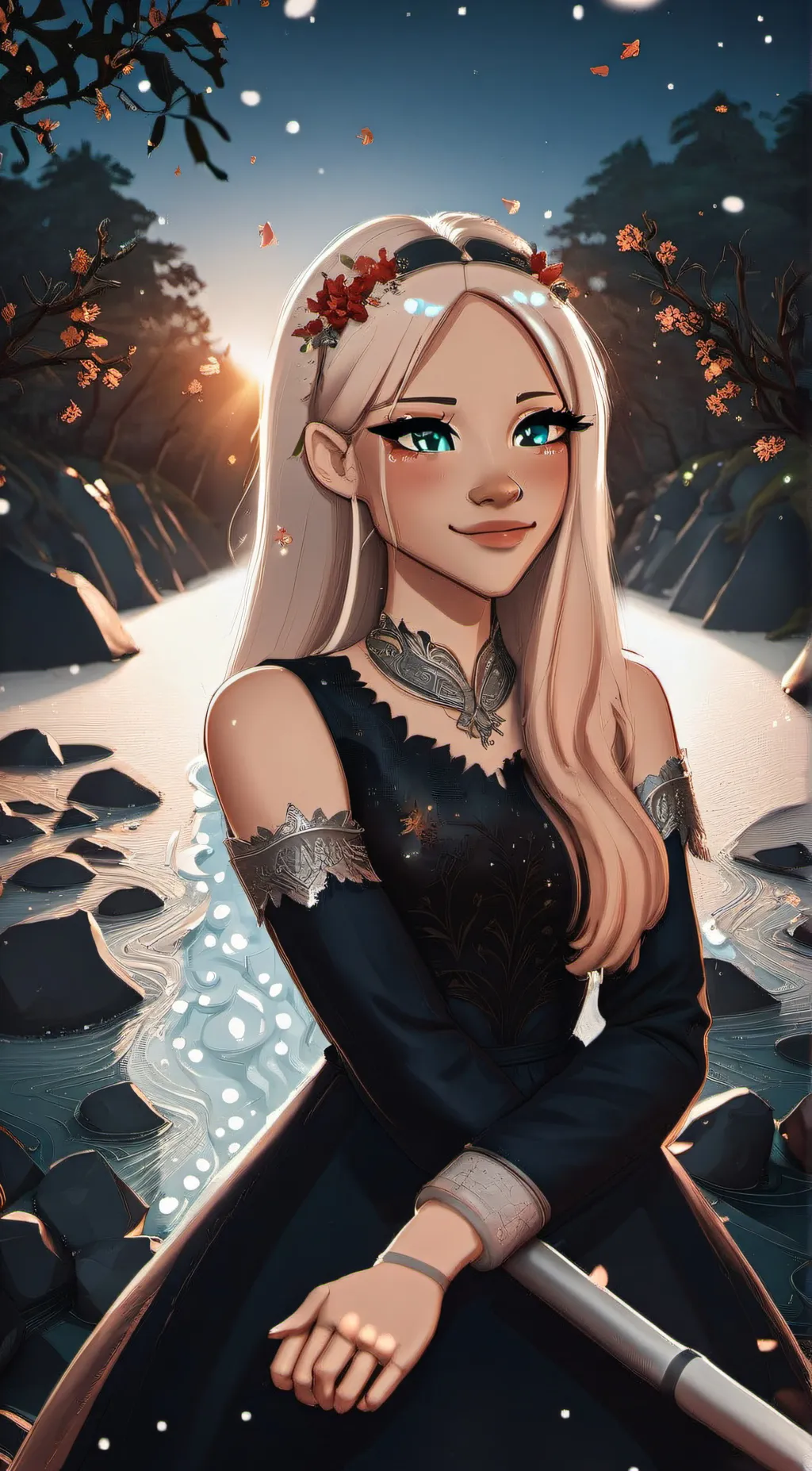 ai character: Ella background