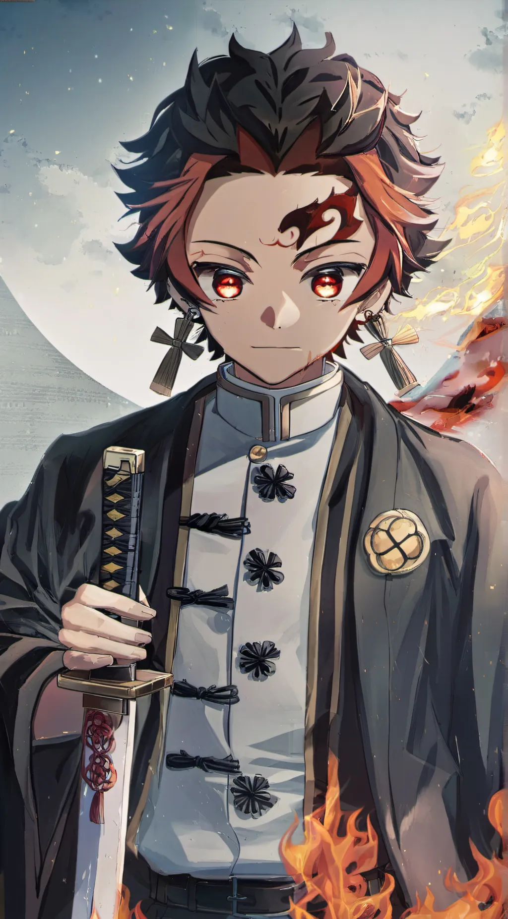 ai character: Ryu background