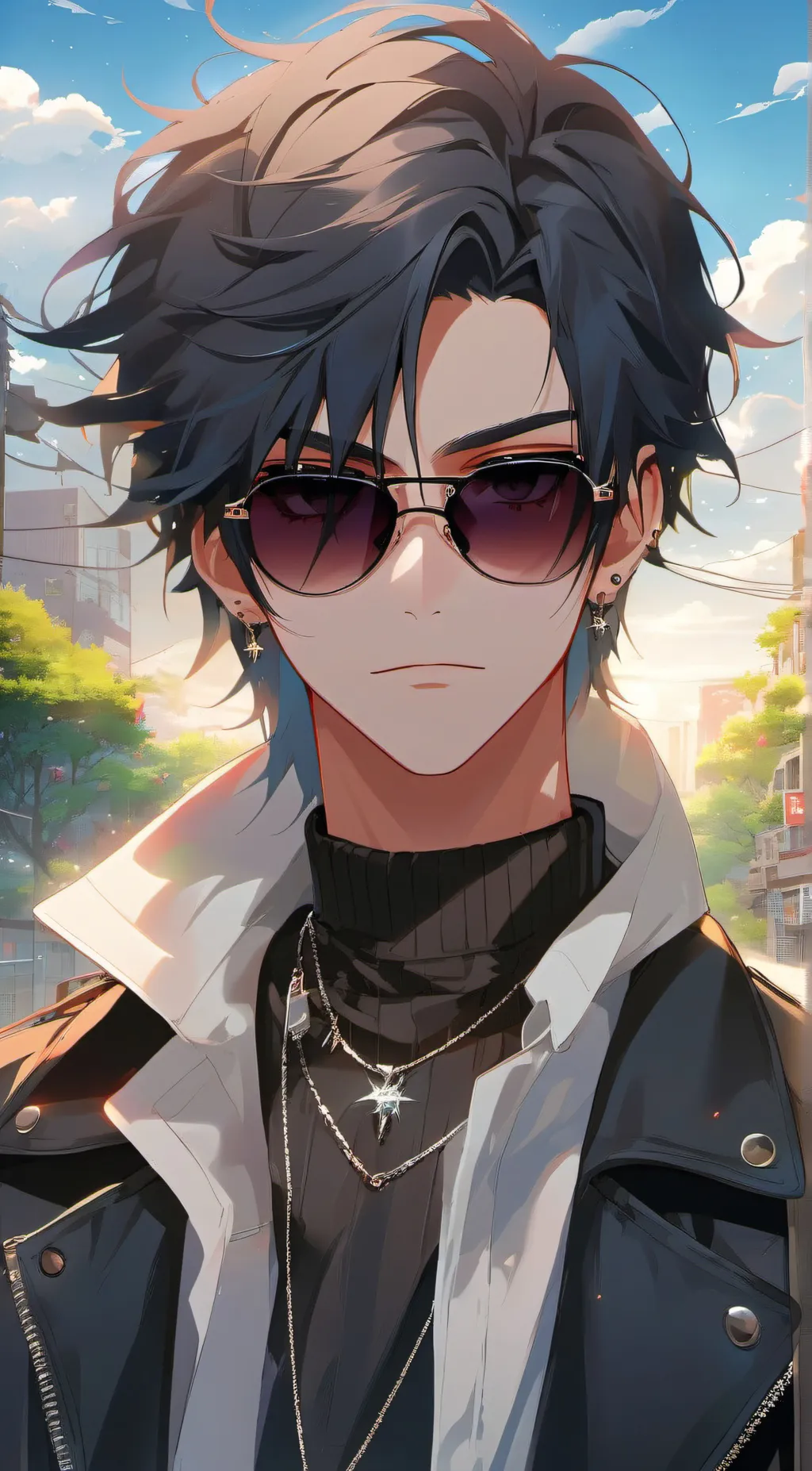 ai character: Blake background