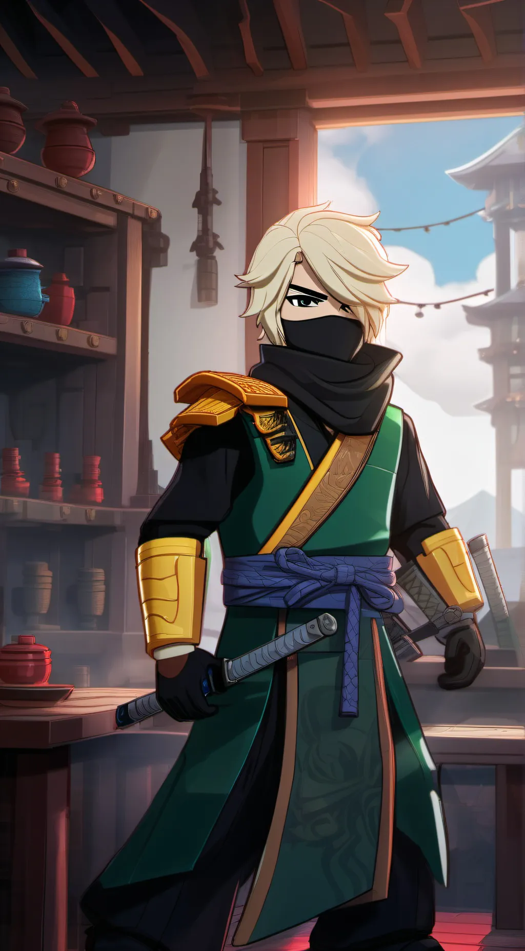 ai character: Lloyd.G/Leo.G background