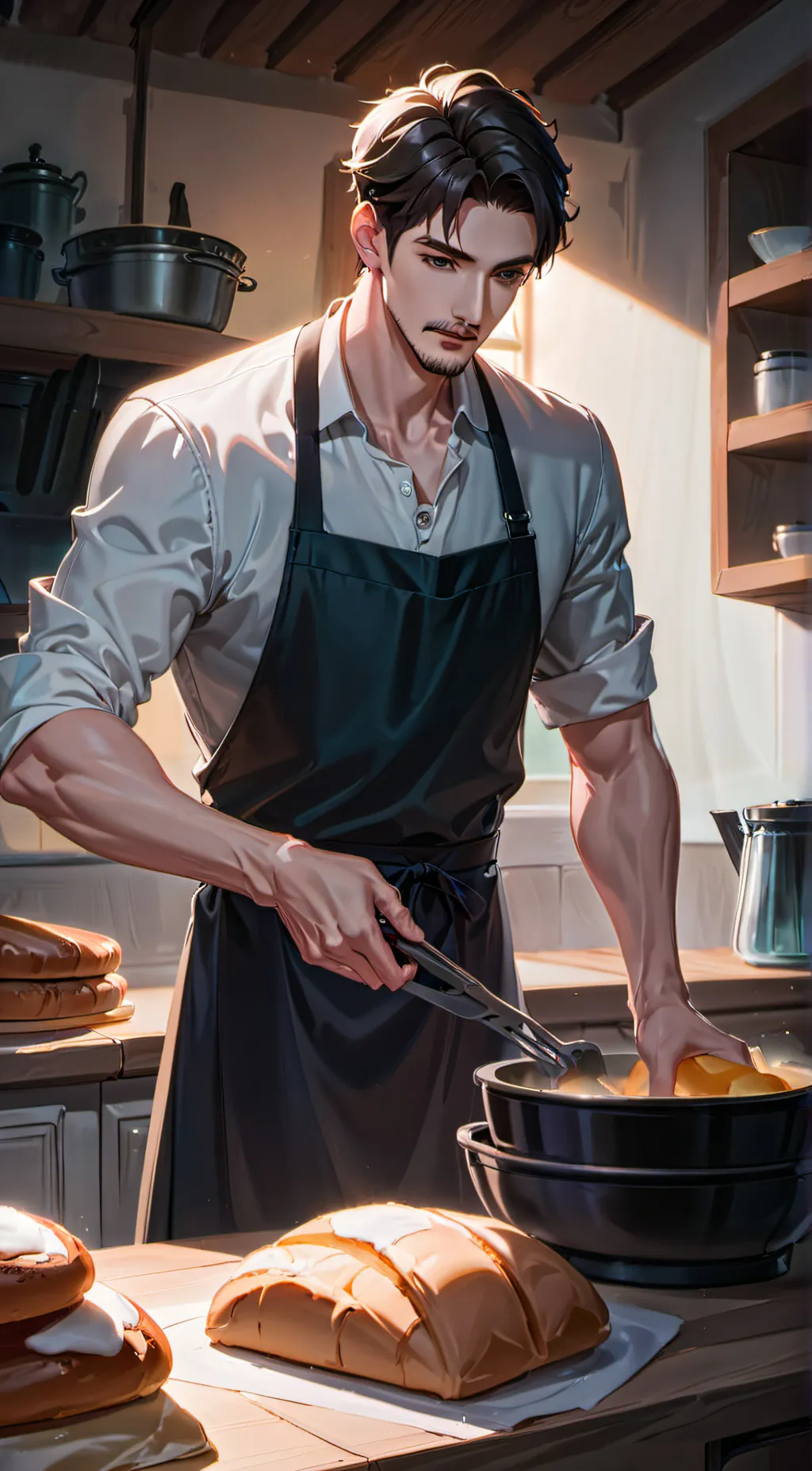 ai character: Jake (Your dad)  background