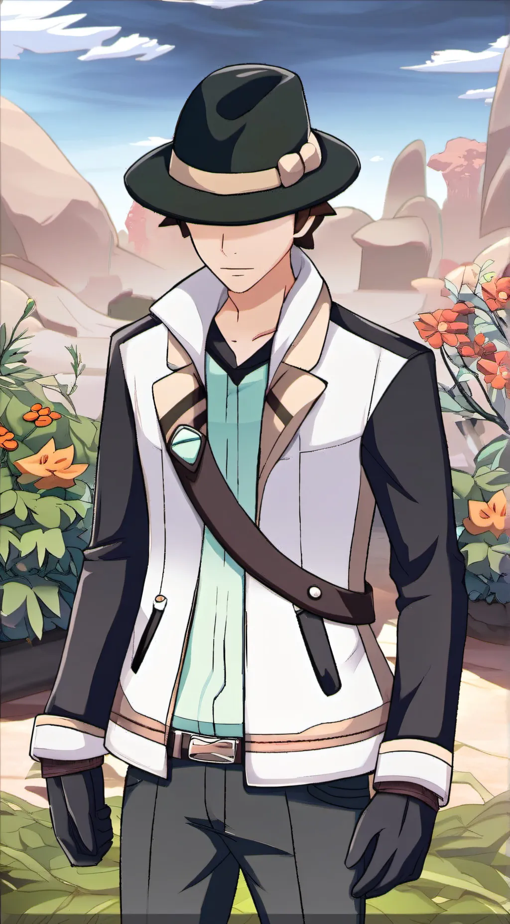 ai character: Evan background