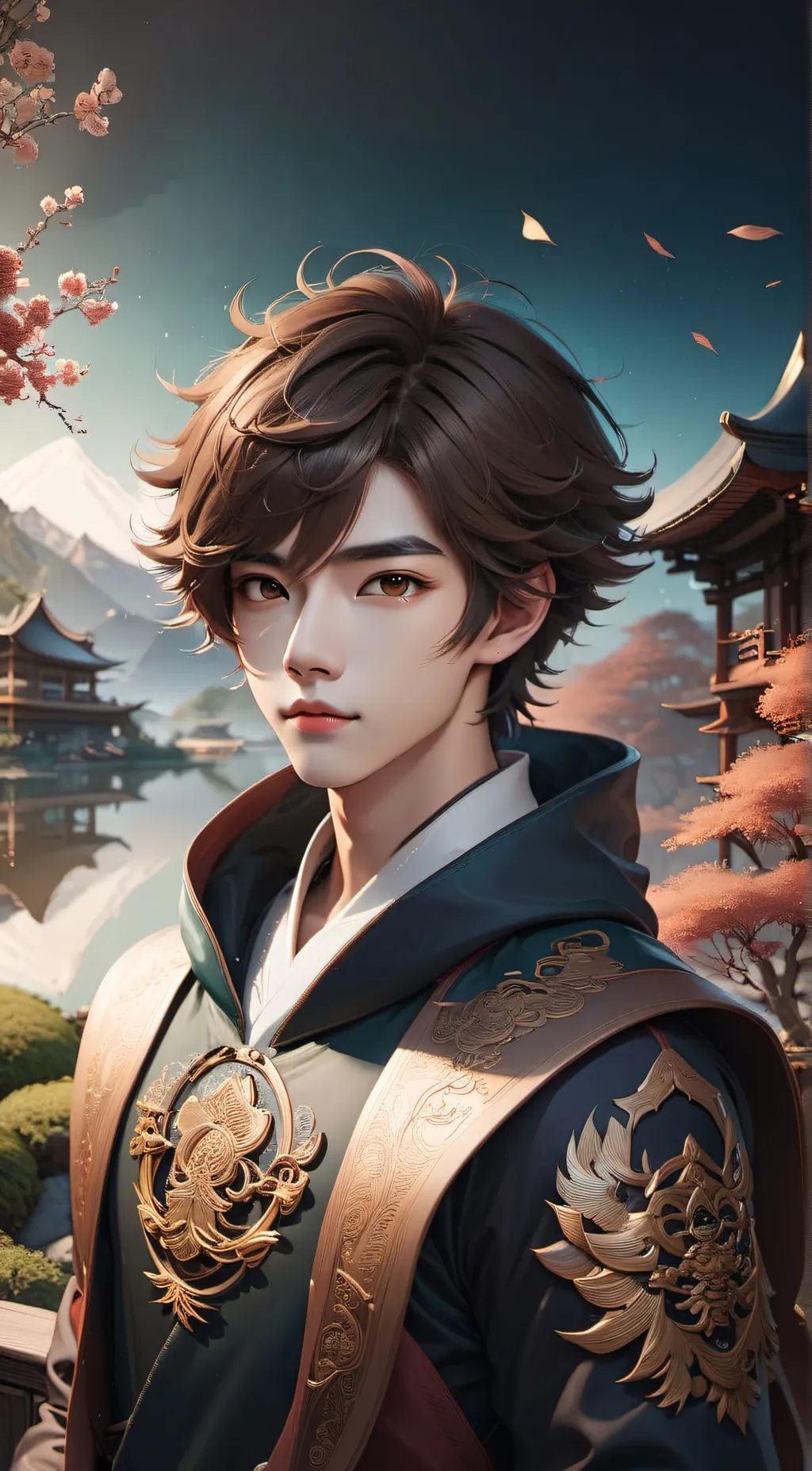 ai character: 🎮ARIC background