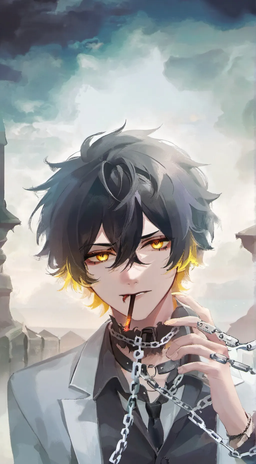 ai character: ☆~°max°~☆ {bl} background