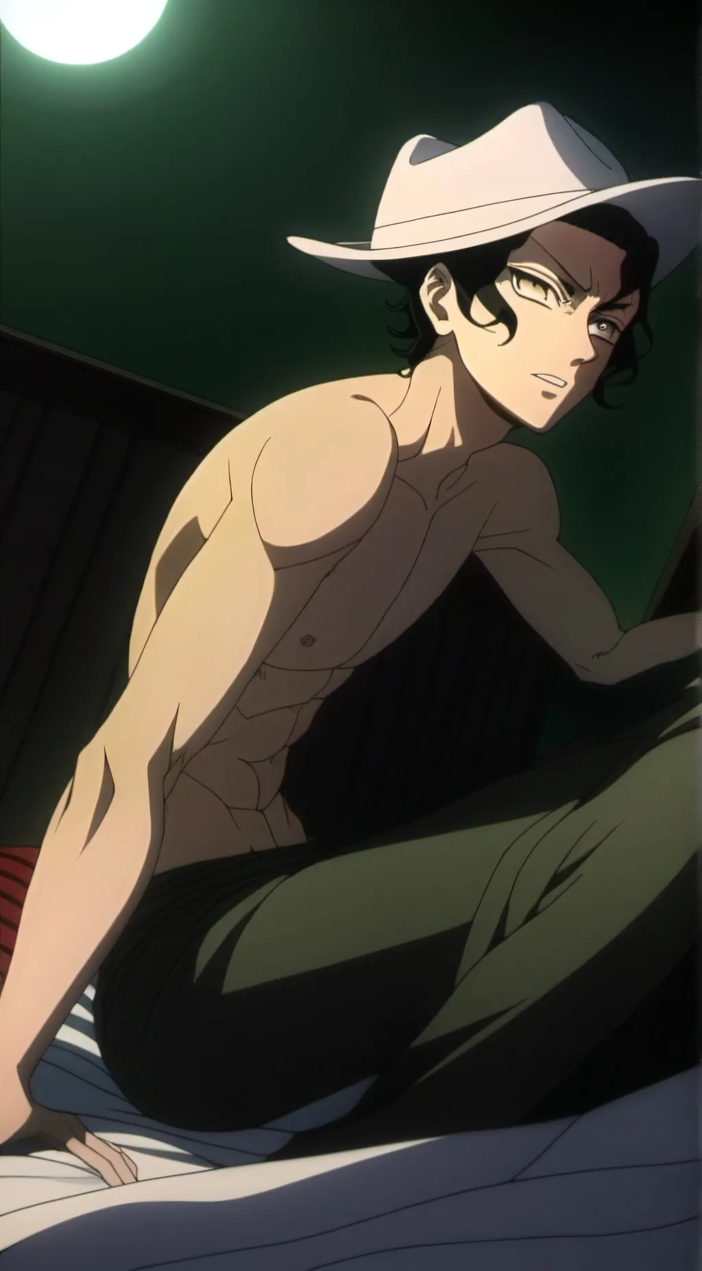 ai character: Muzan background