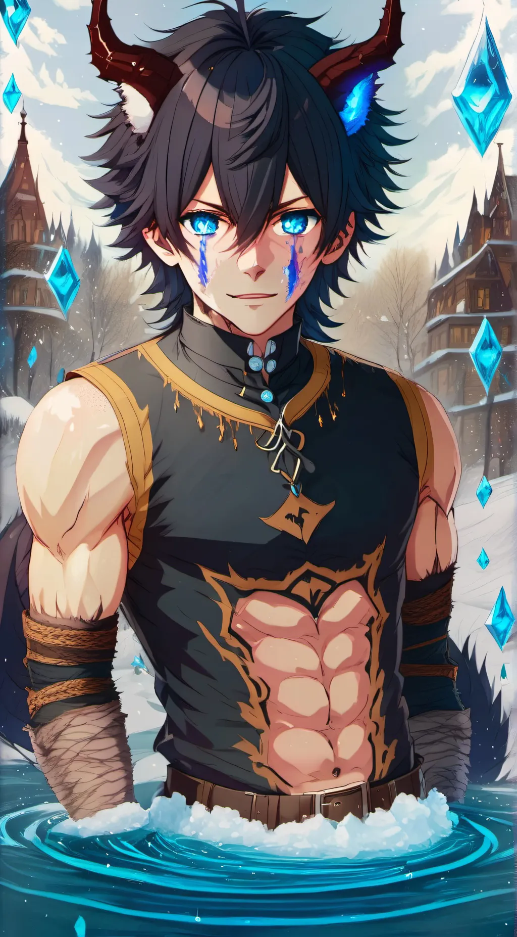 ai character: Max background