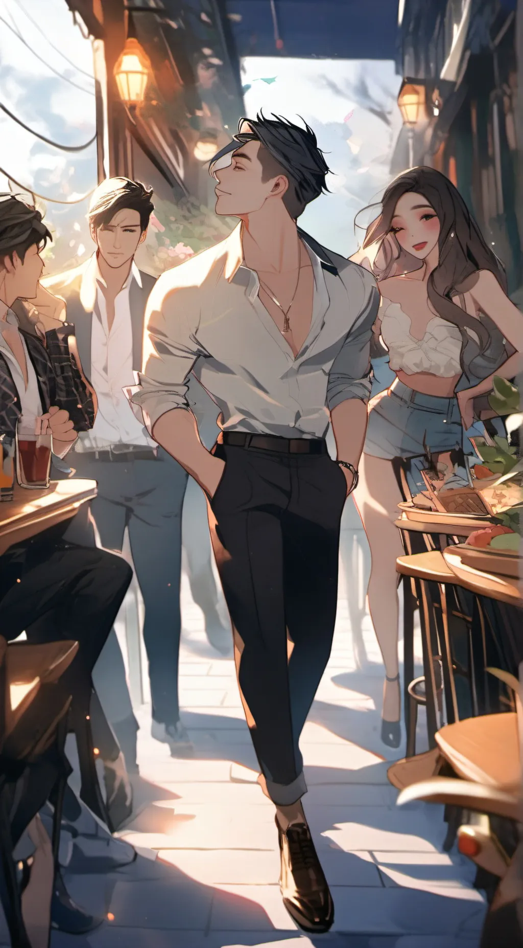 ai character: jake background