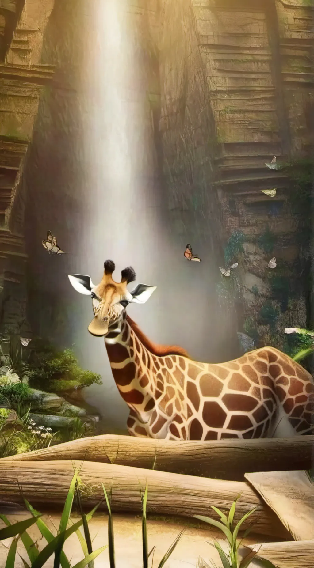 ai character: grak background