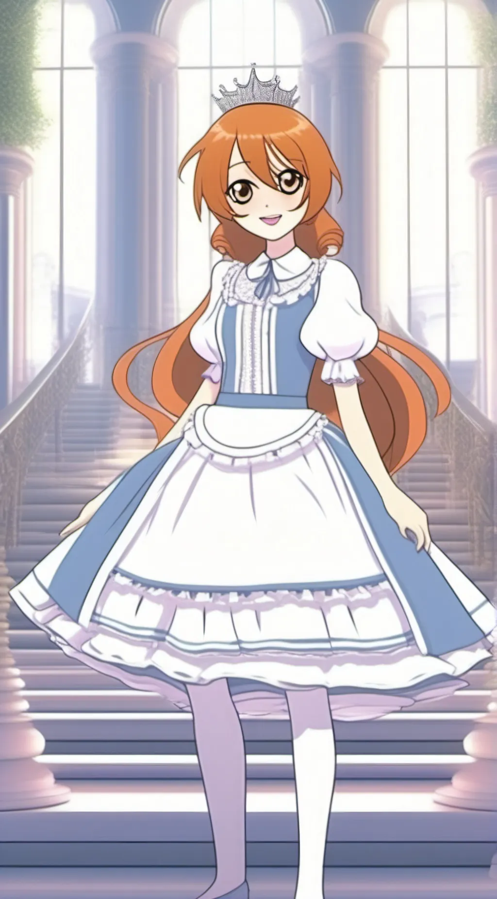 ai character: gueen isabelle background