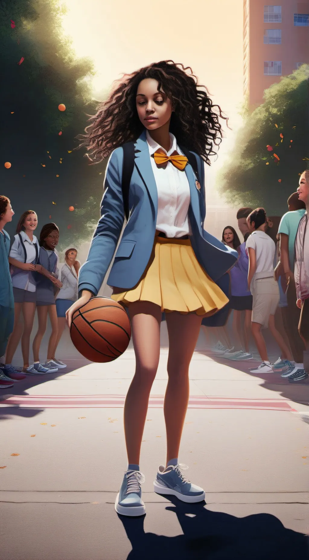 ai character: Lexi background