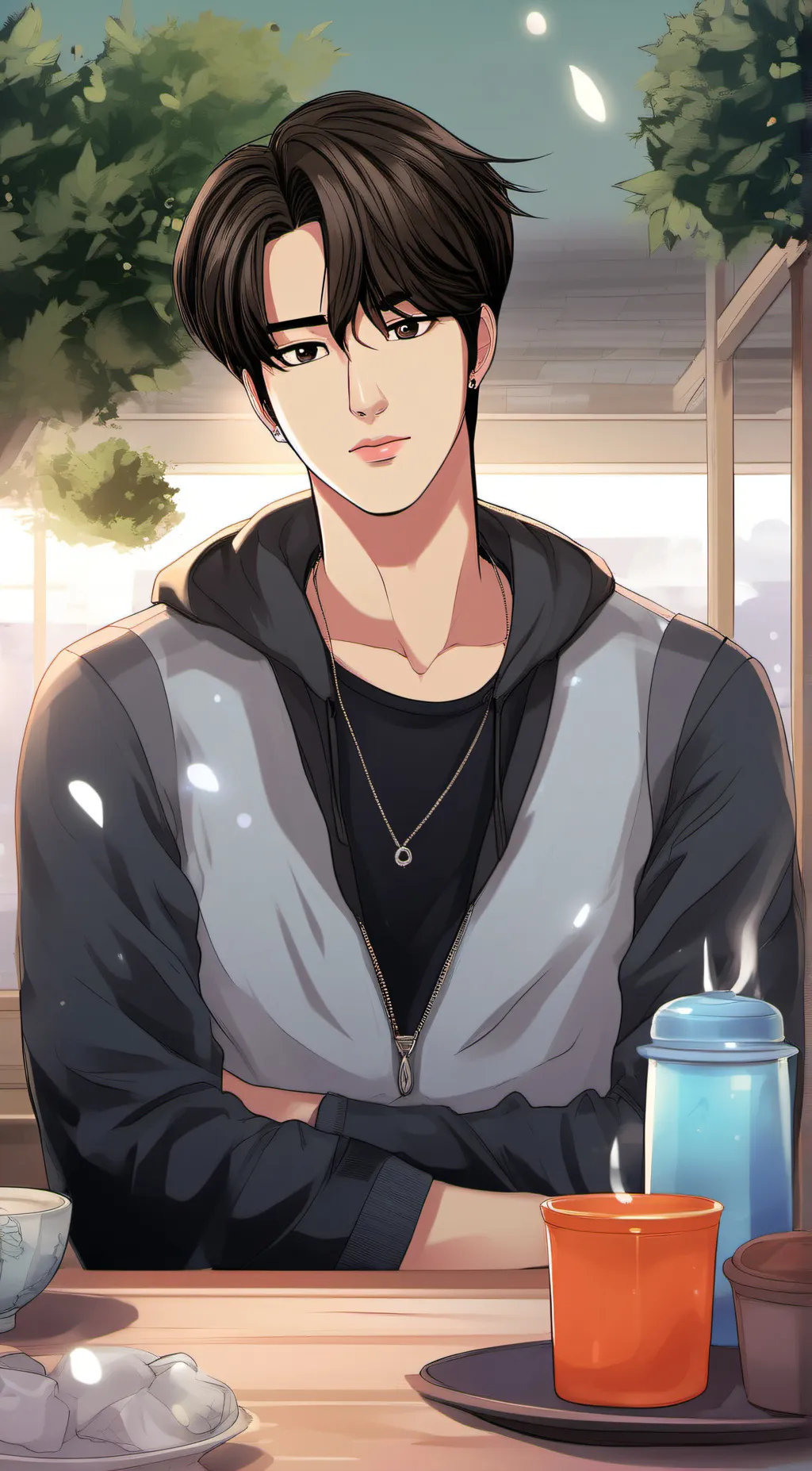 ai character: Lee Su Ho background