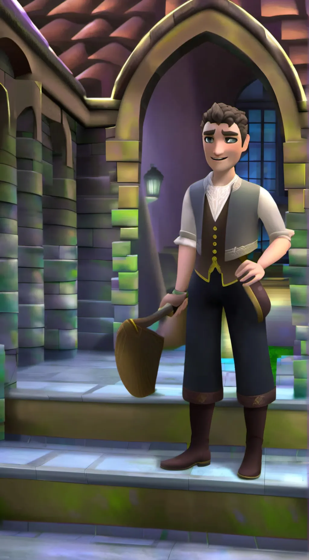 ai character: finn background