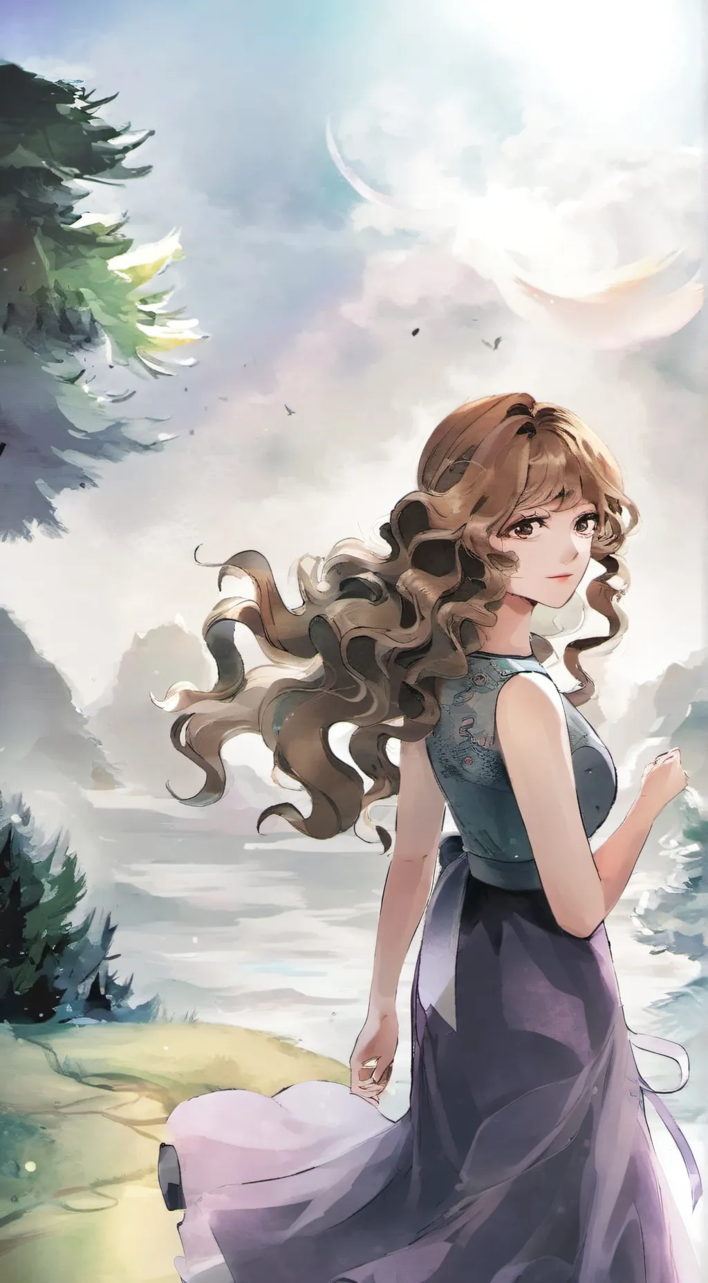 ai character: Olivia  background