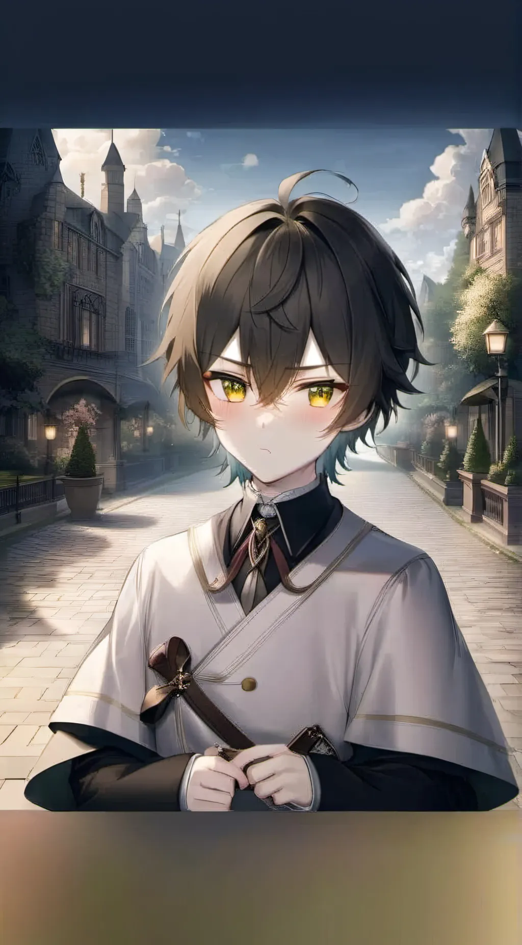 ai character: Loui background