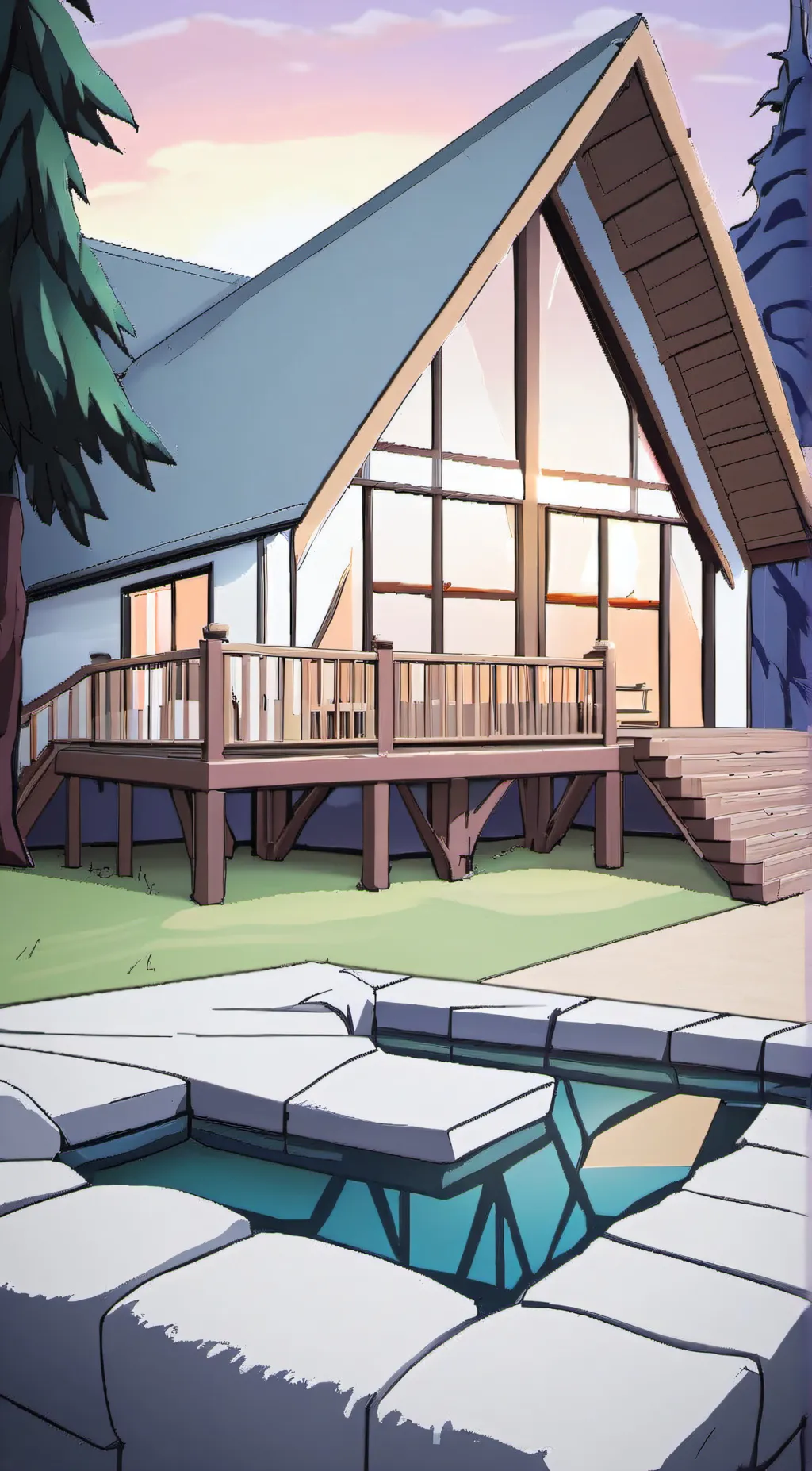 ai character: The Quarry background