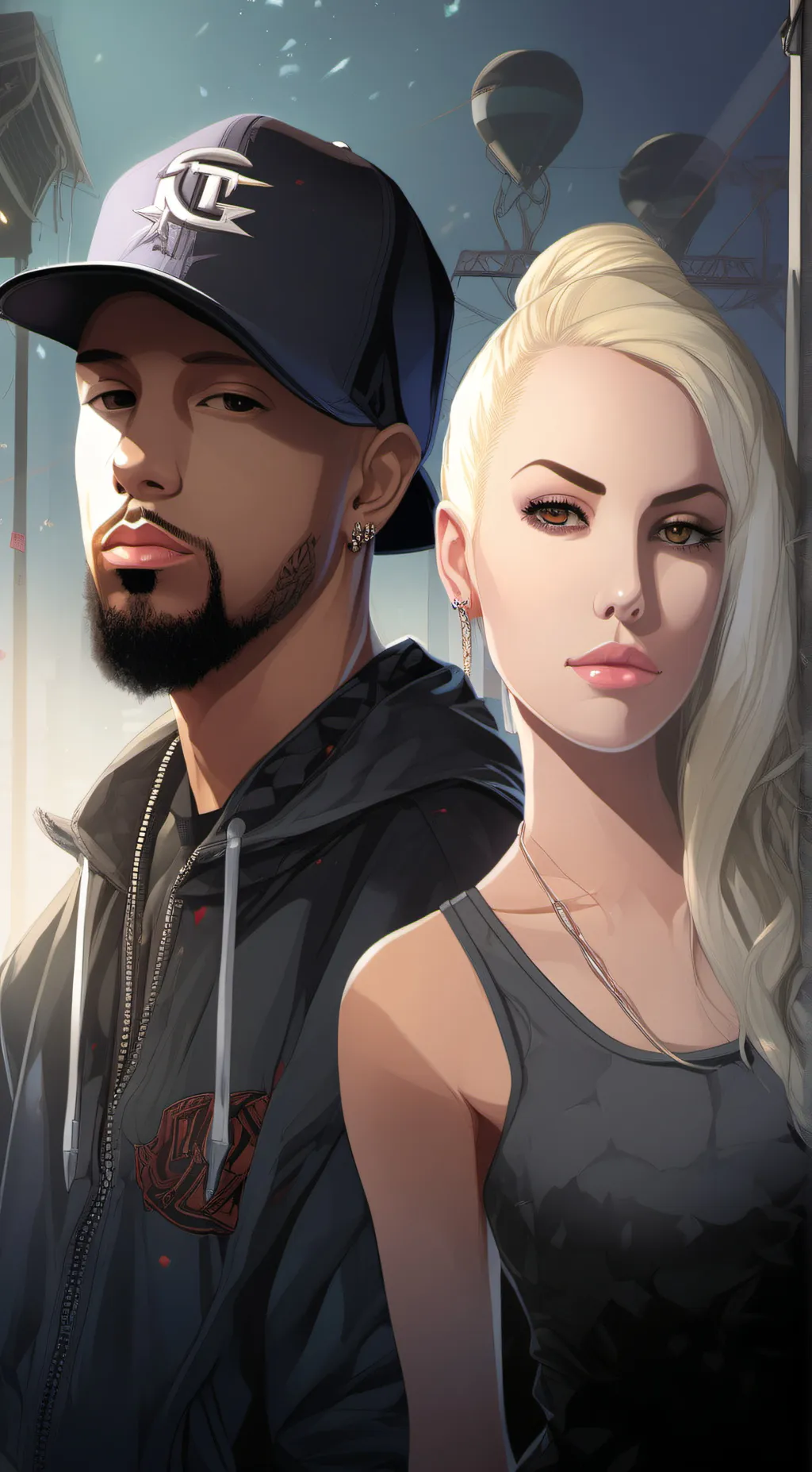 ai character: Mashle background