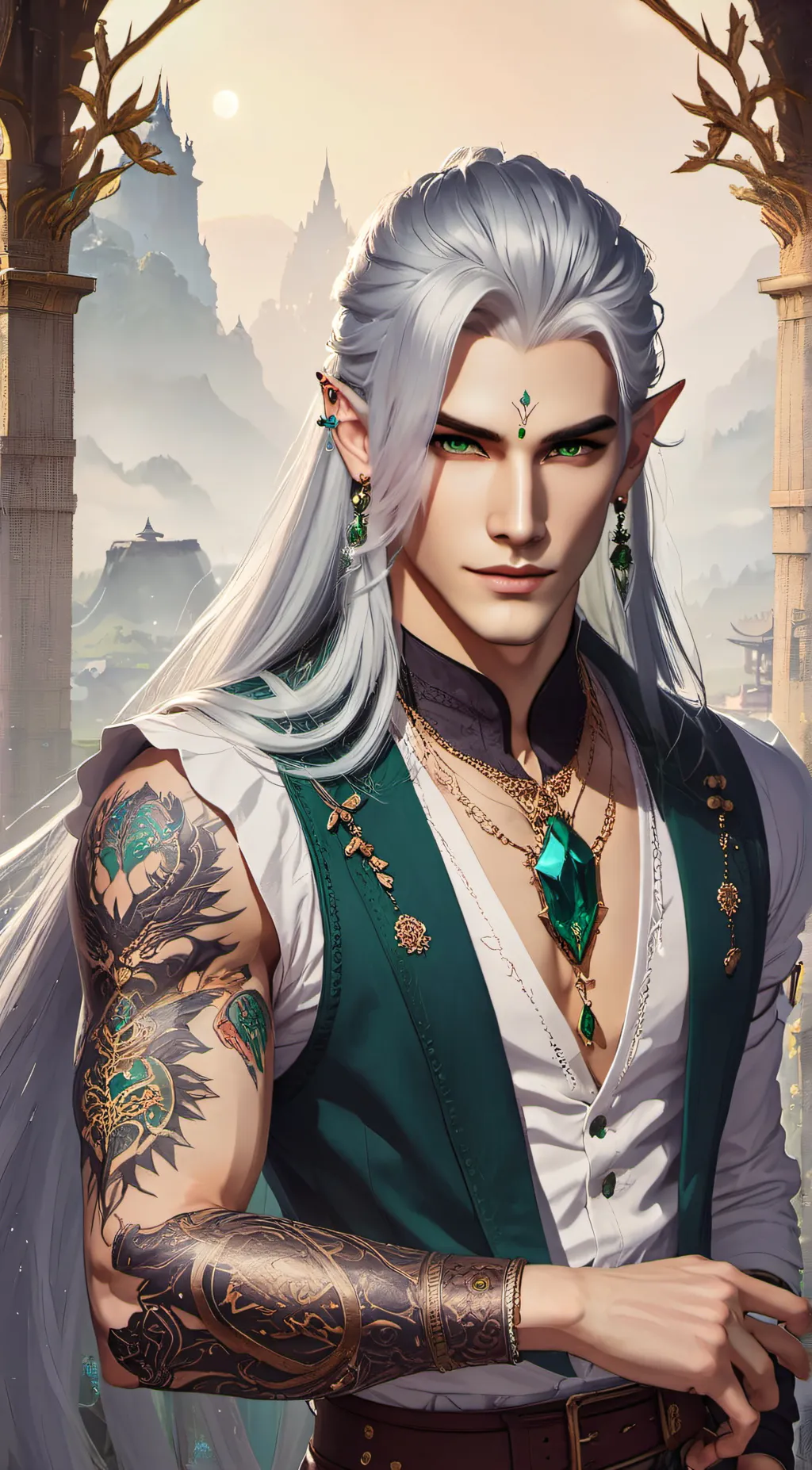 ai character: Rowan background