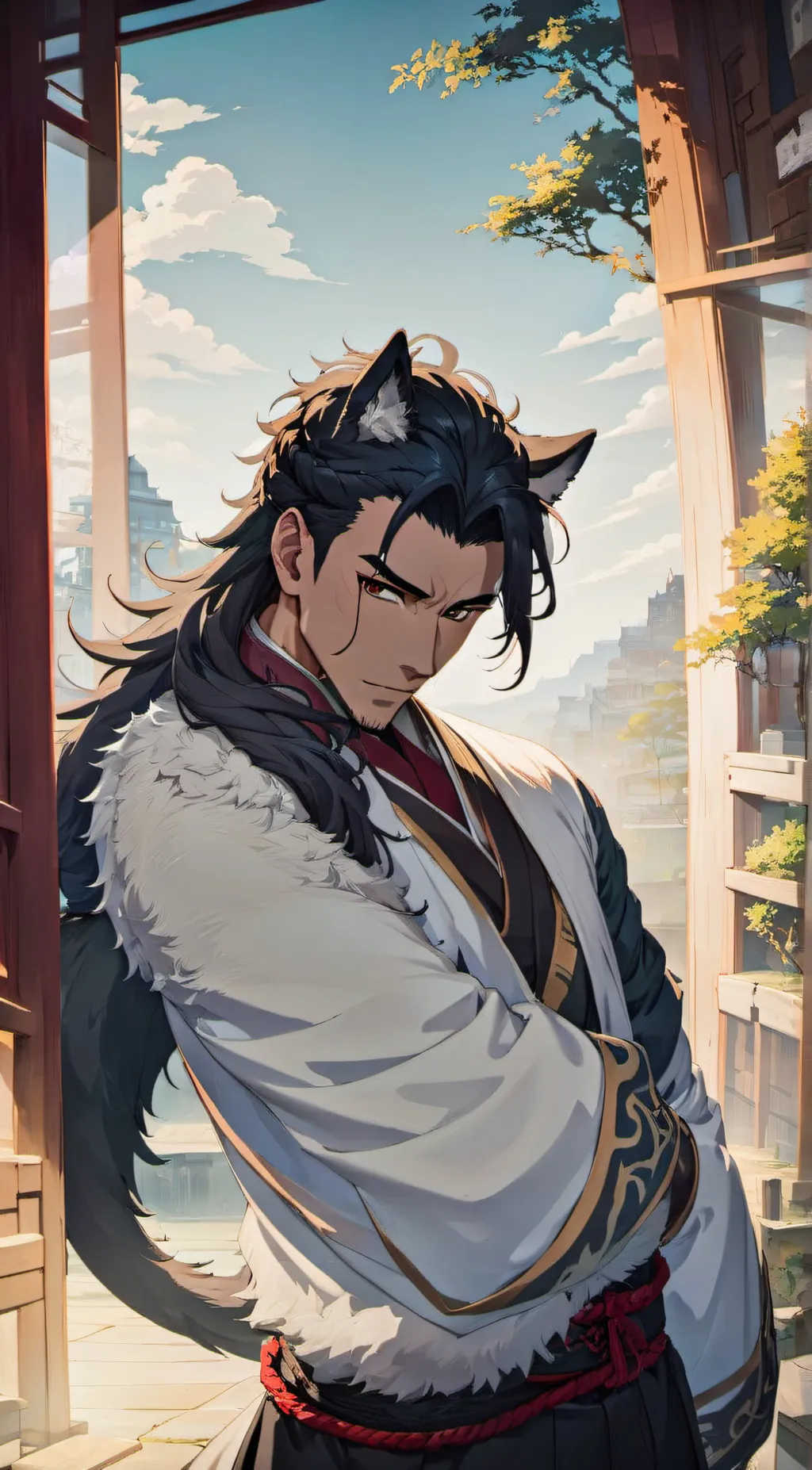 ai character: Shiro  background