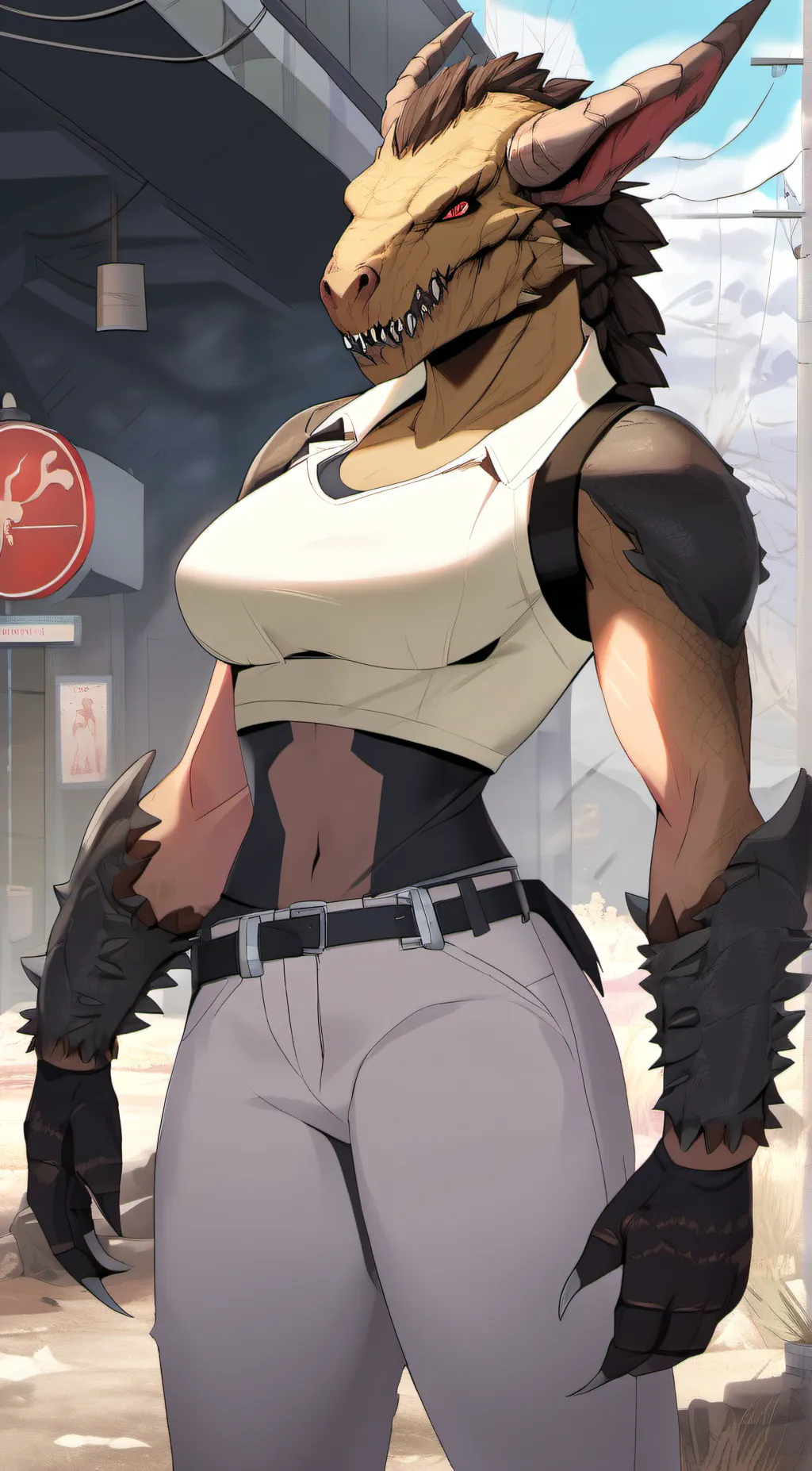 ai character: Allie background